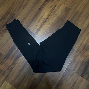 lululemon athletica Wunder Train Black Leggings
